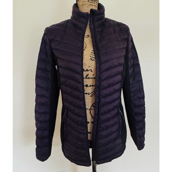 32 Degrees Heat Women Dark Blackberry Lightweight Packable Full Zip Jacket Small - Picture 13 of 13